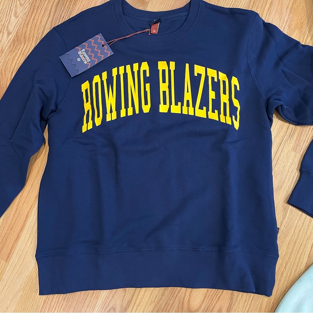 Rowing Blazers x Target Blue Crewneck Sweatshirt Large